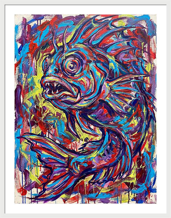 Blenny In Vibrant Colors