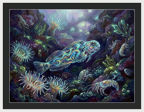 Blenny Underwater Scene
