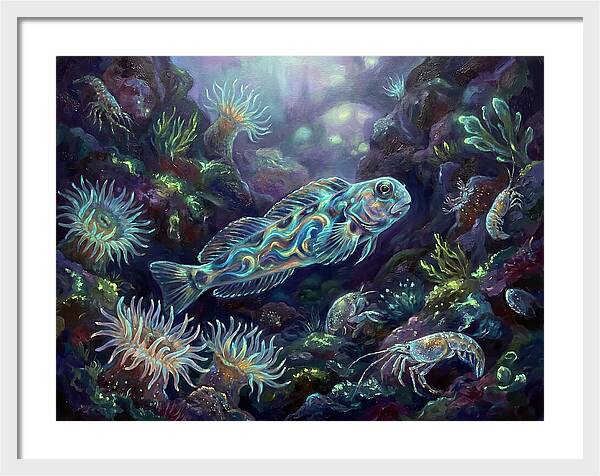 Blenny Underwater Scene