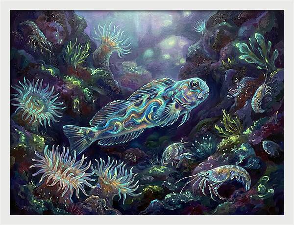 Blenny Underwater Scene
