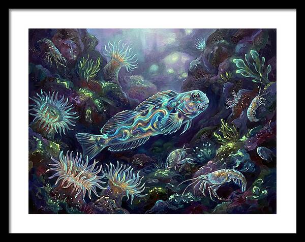 Blenny Underwater Scene