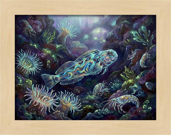 Blenny Underwater Scene