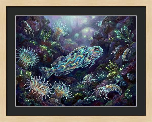 Blenny Underwater Scene