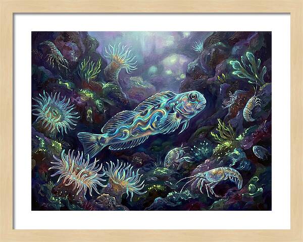 Blenny Underwater Scene