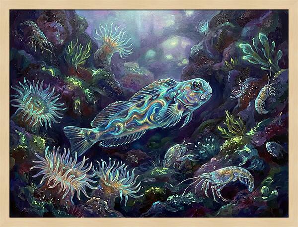 Blenny Underwater Scene
