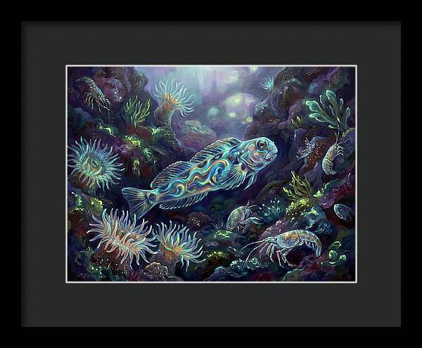 Blenny Underwater Scene