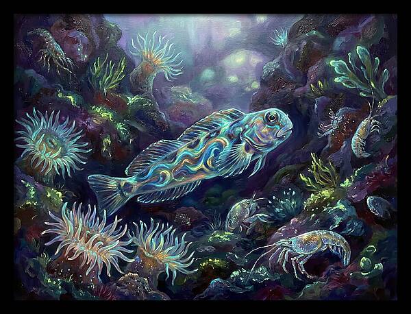 Blenny Underwater Scene