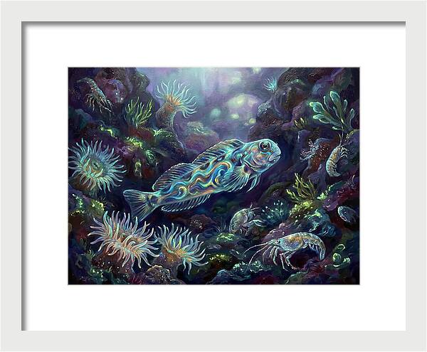 Blenny Underwater Scene
