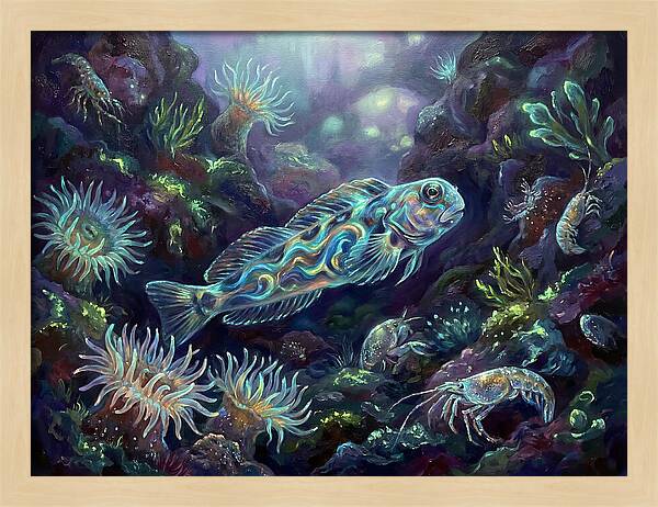 Blenny Underwater Scene