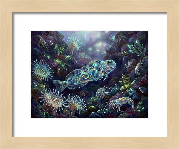 Blenny Underwater Scene