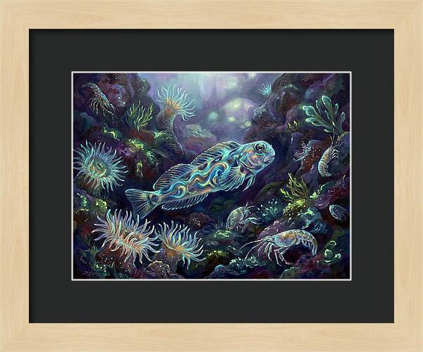 Blenny Underwater Scene