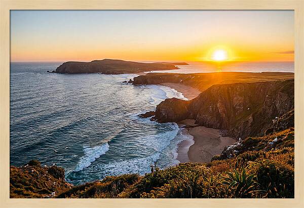 Block Island Ocean Sunset