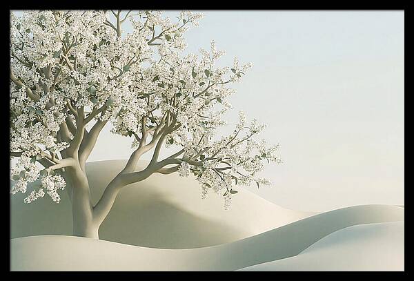 Blooming Cherry Tree Serenity