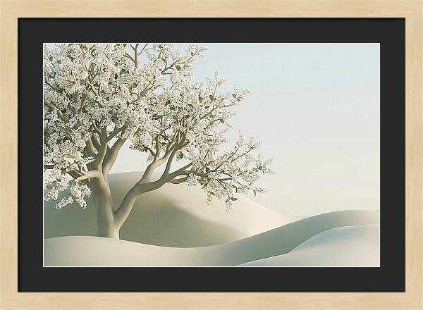 Blooming Cherry Tree Serenity