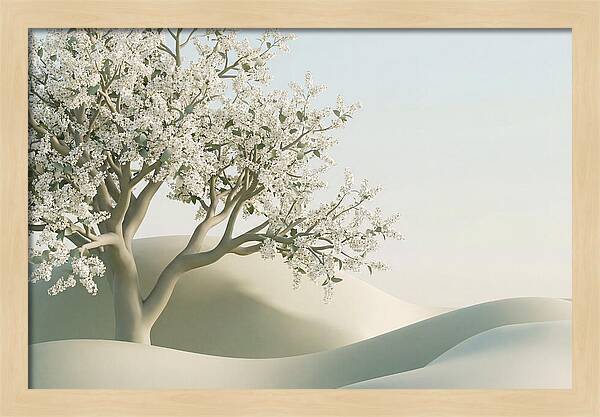 Blooming Cherry Tree Serenity
