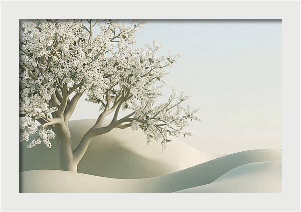 Blooming Cherry Tree Serenity