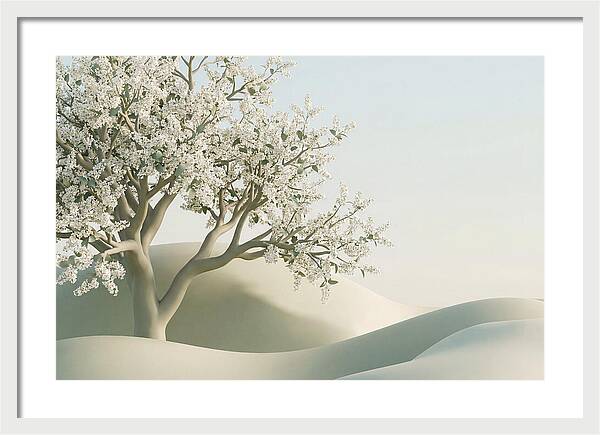 Blooming Cherry Tree Serenity