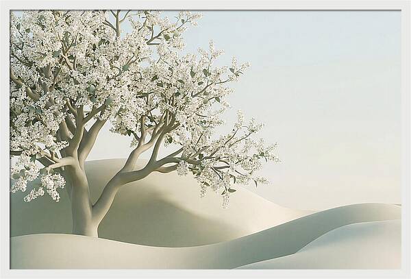 Blooming Cherry Tree Serenity