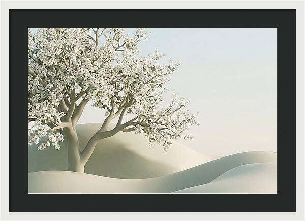Blooming Cherry Tree Serenity