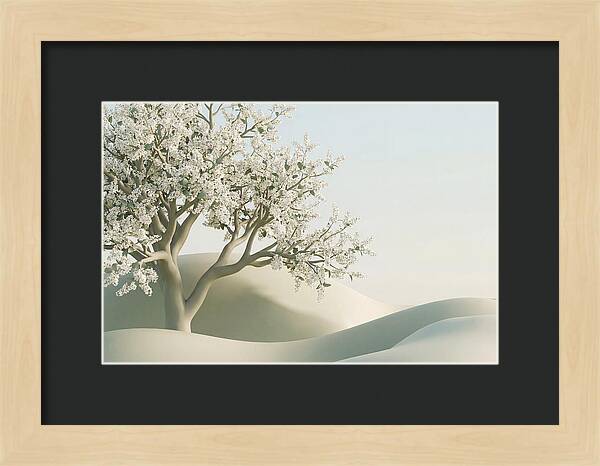 Blooming Cherry Tree Serenity