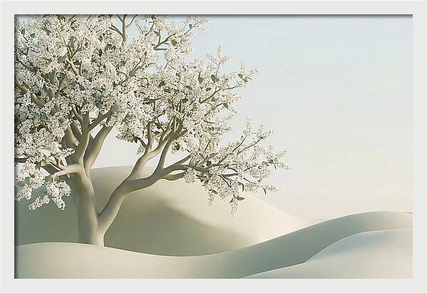 Blooming Cherry Tree Serenity