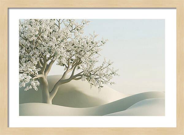 Blooming Cherry Tree Serenity