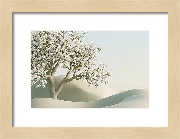 Blooming Cherry Tree Serenity