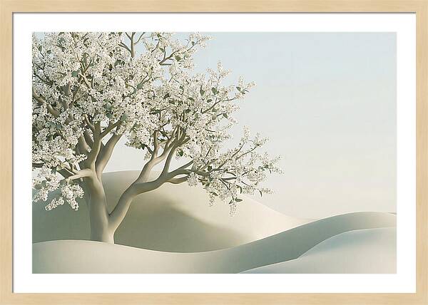 Blooming Cherry Tree Serenity