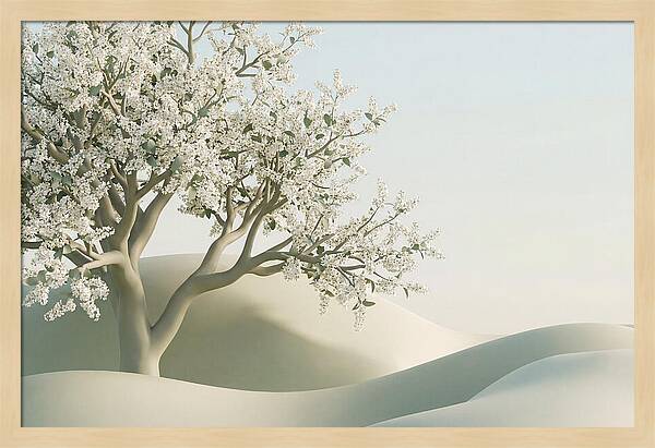 Blooming Cherry Tree Serenity