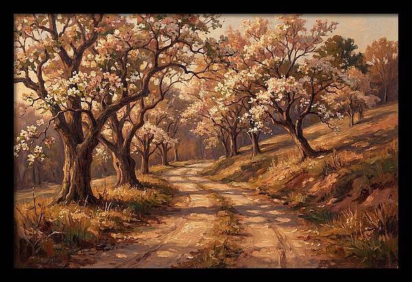 Blooming Dogwood Pathway