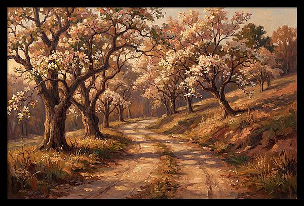 Blooming Dogwood Pathway
