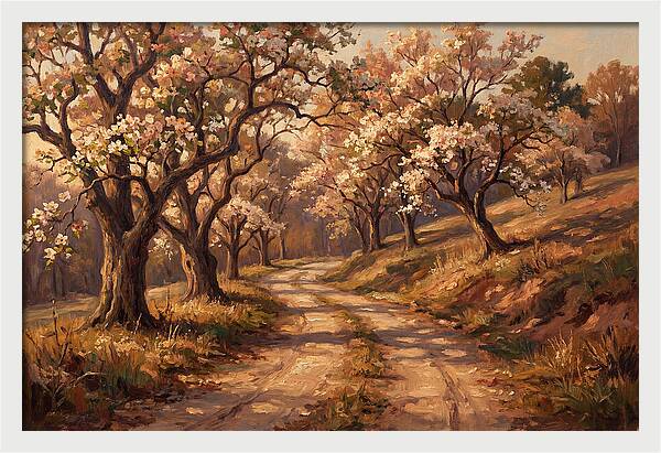 Blooming Dogwood Pathway