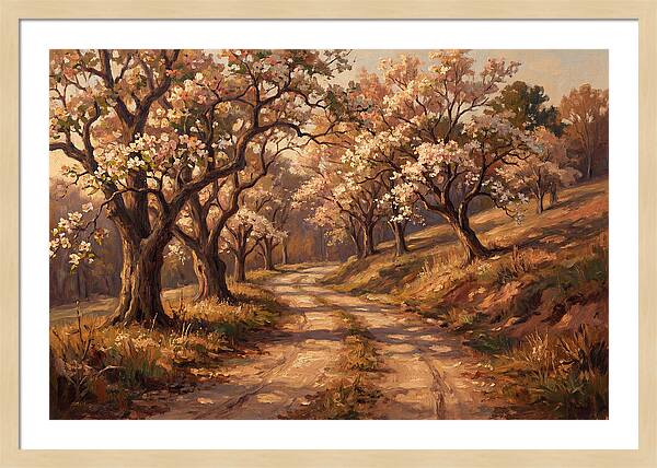 Blooming Dogwood Pathway