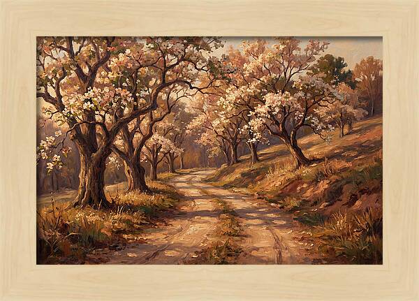 Blooming Dogwood Pathway