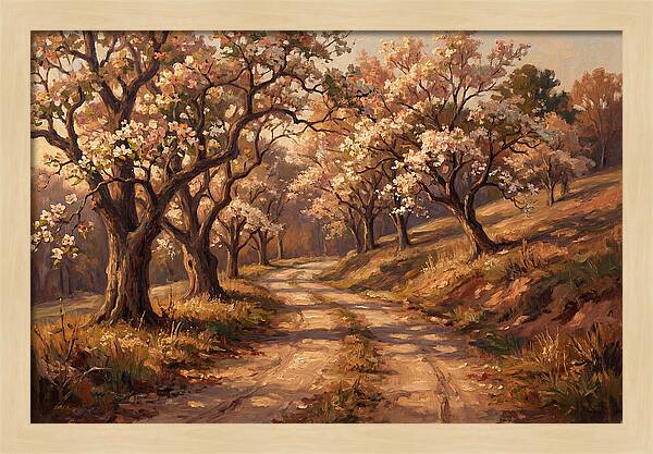Blooming Dogwood Pathway
