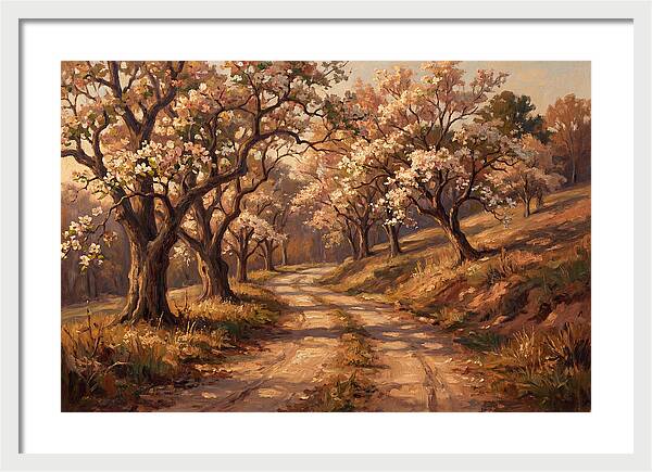 Blooming Dogwood Pathway