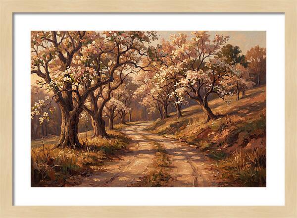 Blooming Dogwood Pathway
