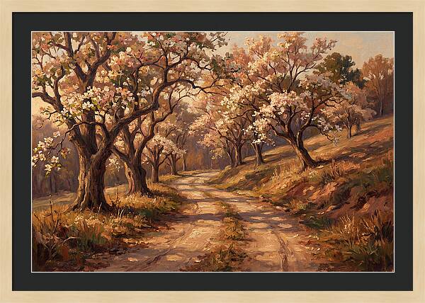 Blooming Dogwood Pathway
