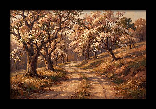 Blooming Dogwood Pathway