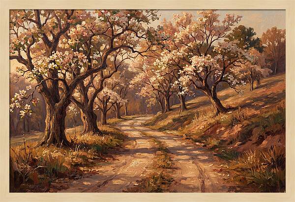 Blooming Dogwood Pathway