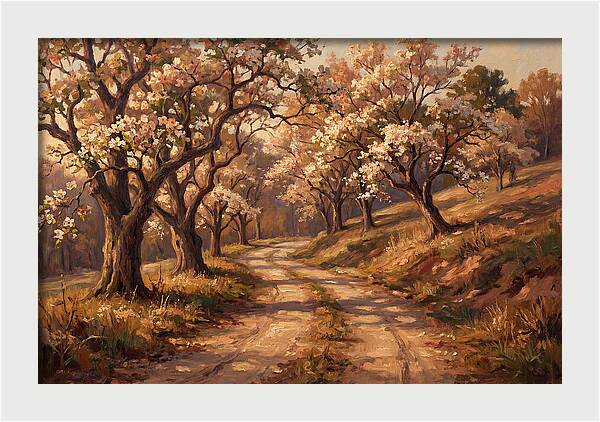 Blooming Dogwood Pathway