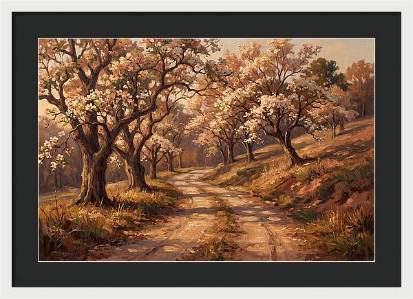 Blooming Dogwood Pathway