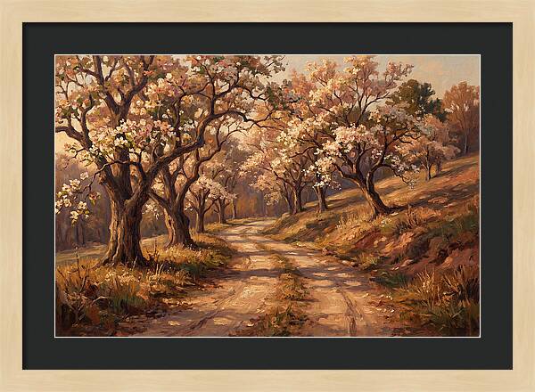 Blooming Dogwood Pathway