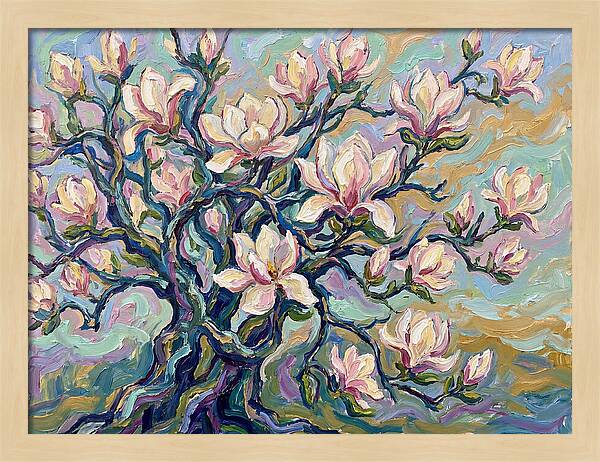Blooming Magnolia Elegance