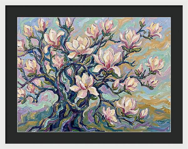 Blooming Magnolia Elegance