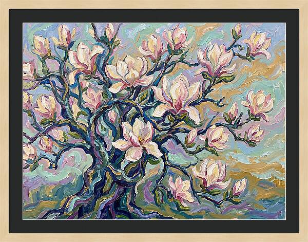 Blooming Magnolia Elegance