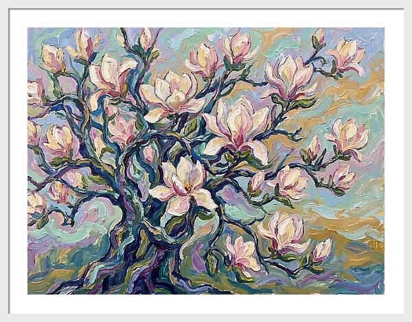 Blooming Magnolia Elegance