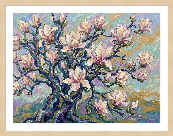 Blooming Magnolia Elegance