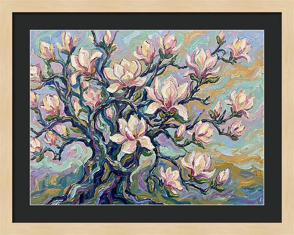 Blooming Magnolia Elegance