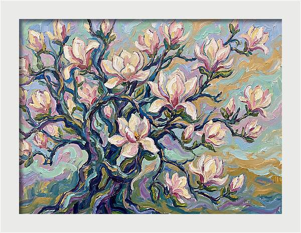 Blooming Magnolia Elegance